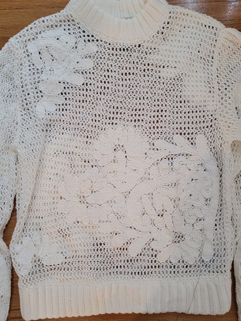 FARM RIO EMBROIDERED KNIT SWEATER - Picture 7 of 10